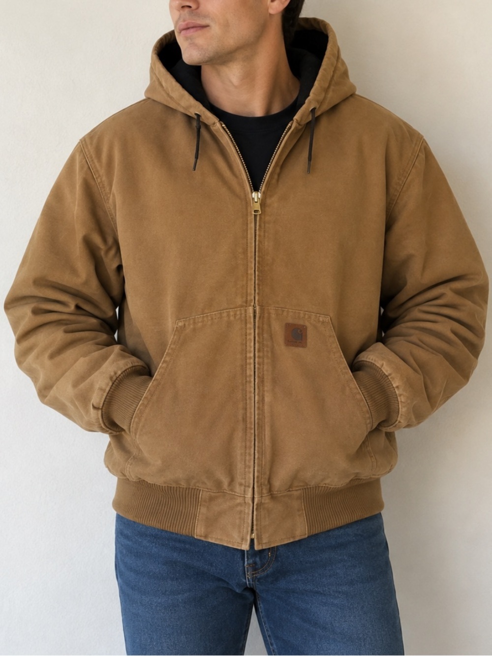 Carhartt early 2000s Men's Washed Duck Active Jacket size large